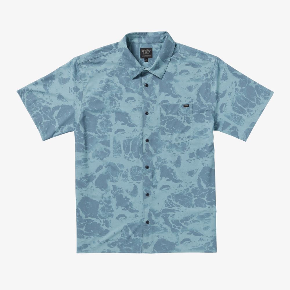 CAMISA BILLABONG SURFTRECK PERFORADA GLACIER BLUE | Mechanic