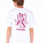 CAMISETA FEELINGS LEGS WHITE | Mechanic
