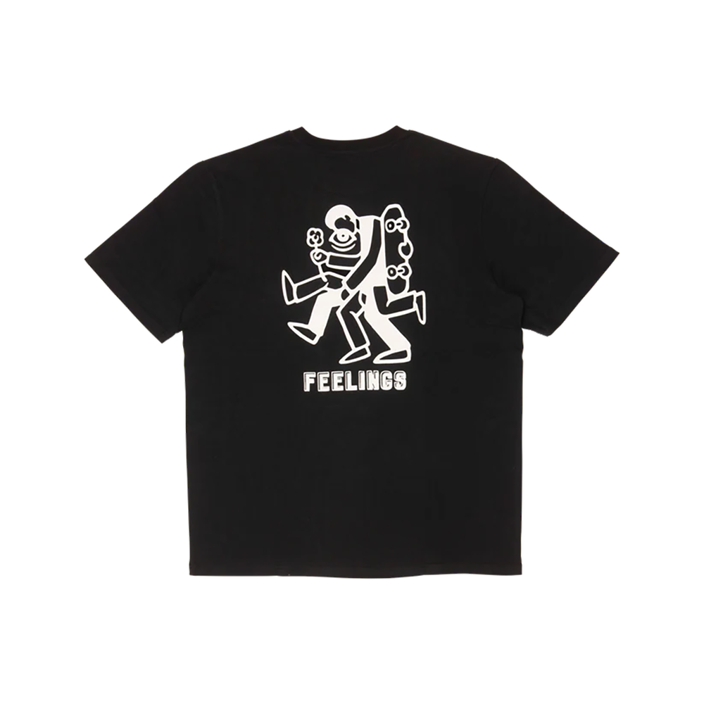 CAMISETA FEELINGS LEGS BLACK | Mechanic