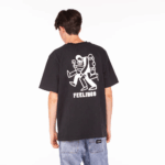 CAMISETA FEELINGS LEGS BLACK | Mechanic