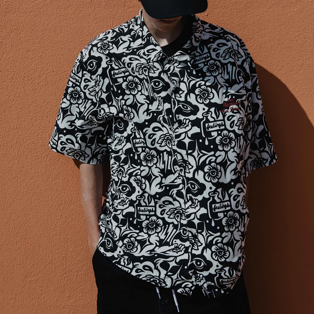 CAMISA FEELINGS WALLOWS BLACK | Mechanic