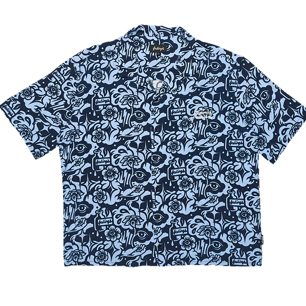 CAMISA FEELINGS WALLOWS IRIS BLUE | Mechanic