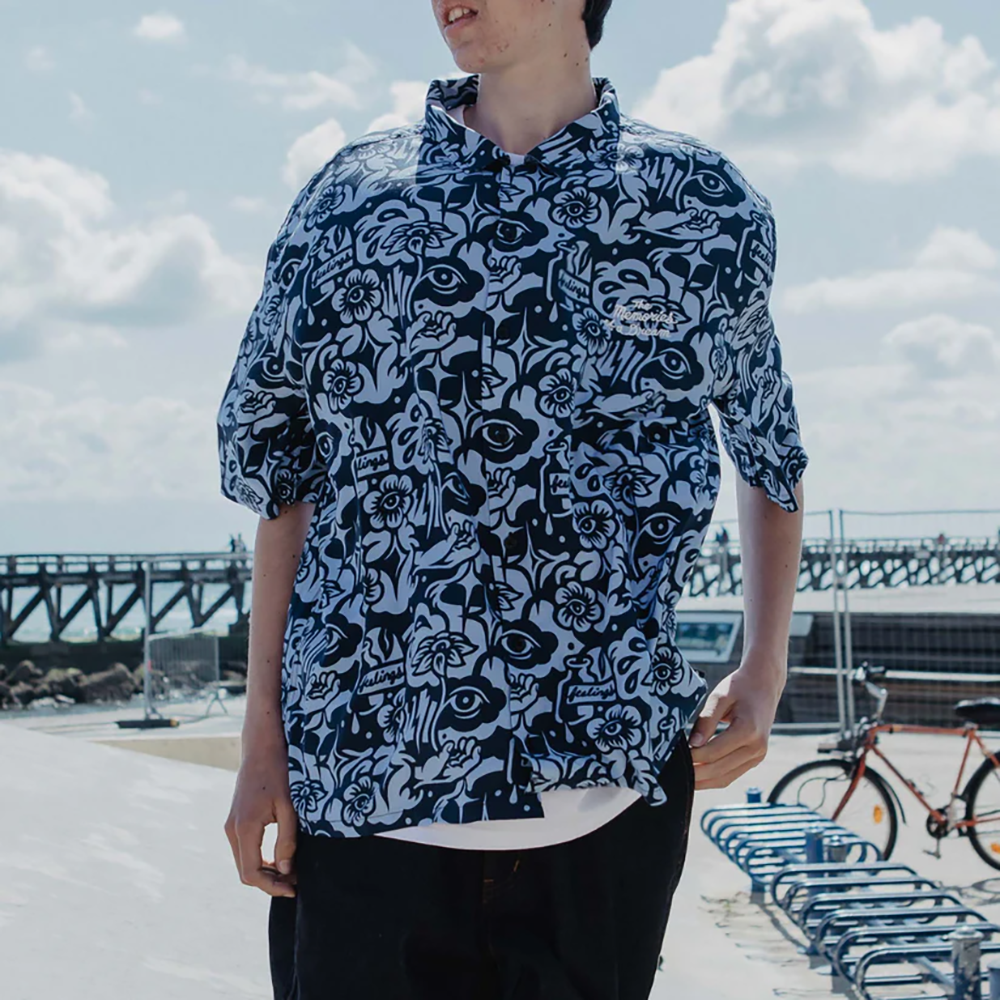 CAMISA FEELINGS WALLOWS IRIS BLUE | Mechanic