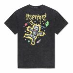 CAMISETA RIPNDIP ELECTRIC BLACK WASH. Mechanic Tienda de Ropa