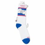 CALCETINES PEEKING NERMAL SOCKS WHITE | Mechanic