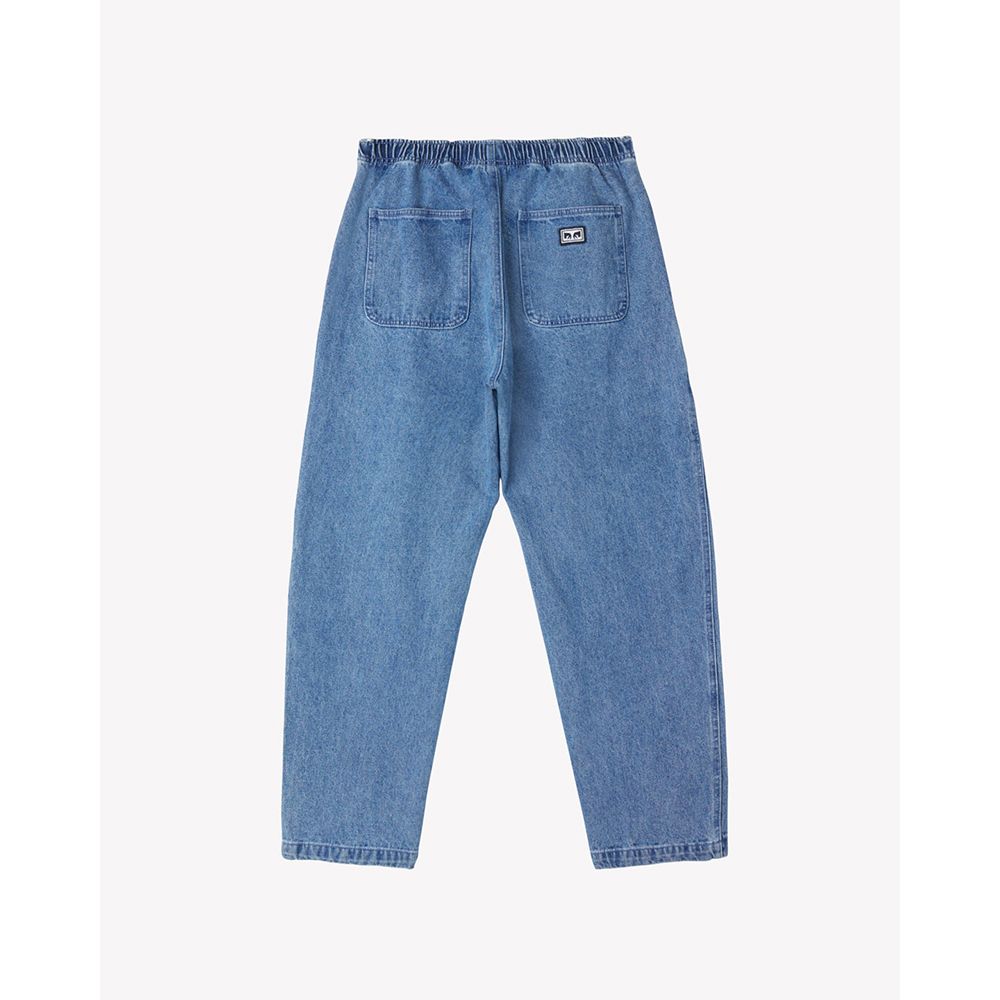 PANTALON OBEY DENIM EASY PANT LIGHT INDIGO | Mechanic