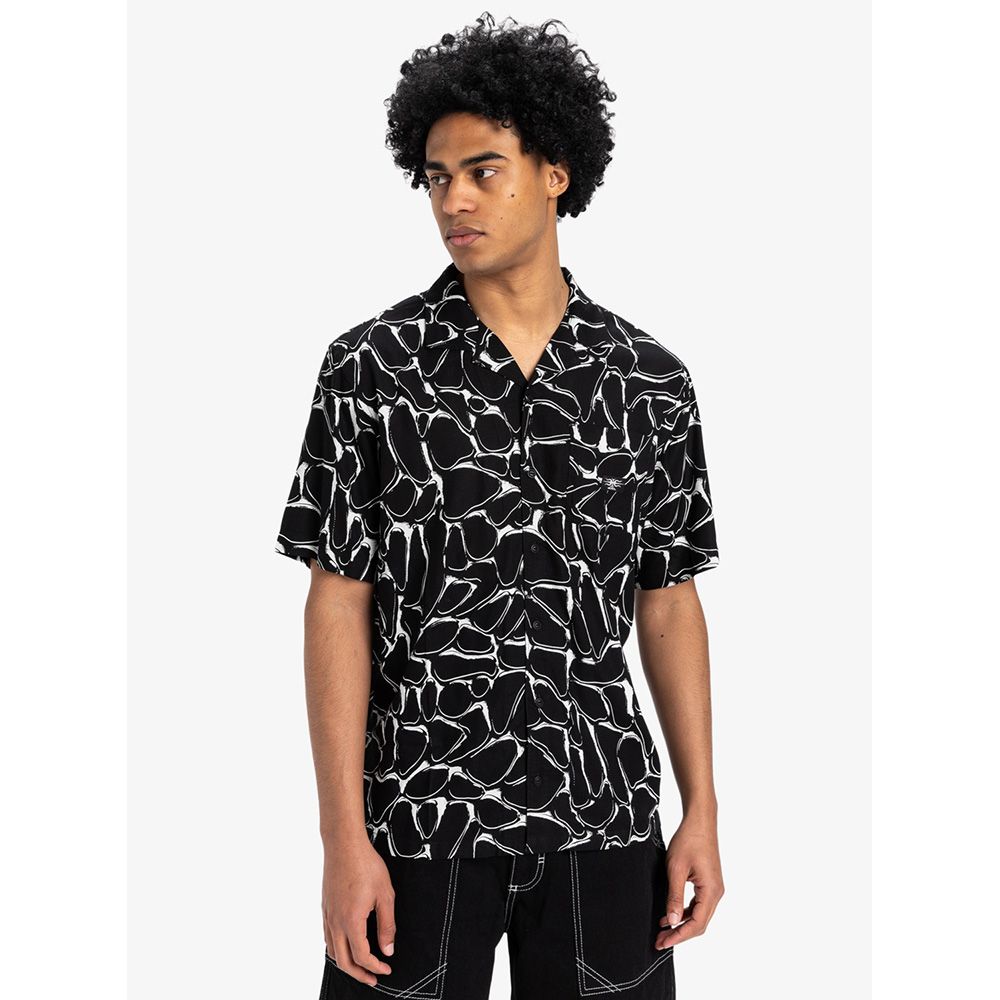 CAMISA QUIKSILVER MERCURY CHROME BLACK | Mechanic