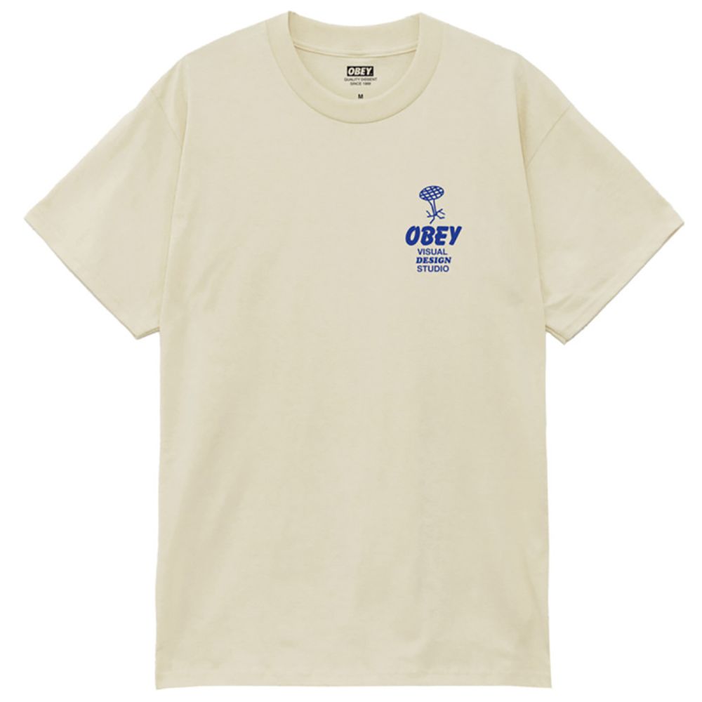 CAMISETA OBEY BUILDING STRONG MINDS CREAM | Mechanic