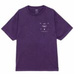 CAMISETA OBEY AROUND THE GLOBE PIGMENT IMPERIAL PURPLE. Mechanic Tienda de Ropa