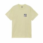 CAMISETA OBEY EYES ICON 2 PALE YELLOW. Mechanic Tienda de Ropa