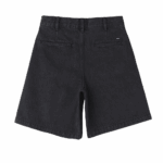PANTALON CORTO ELI PLEATED FADED BLACK | Mechanic