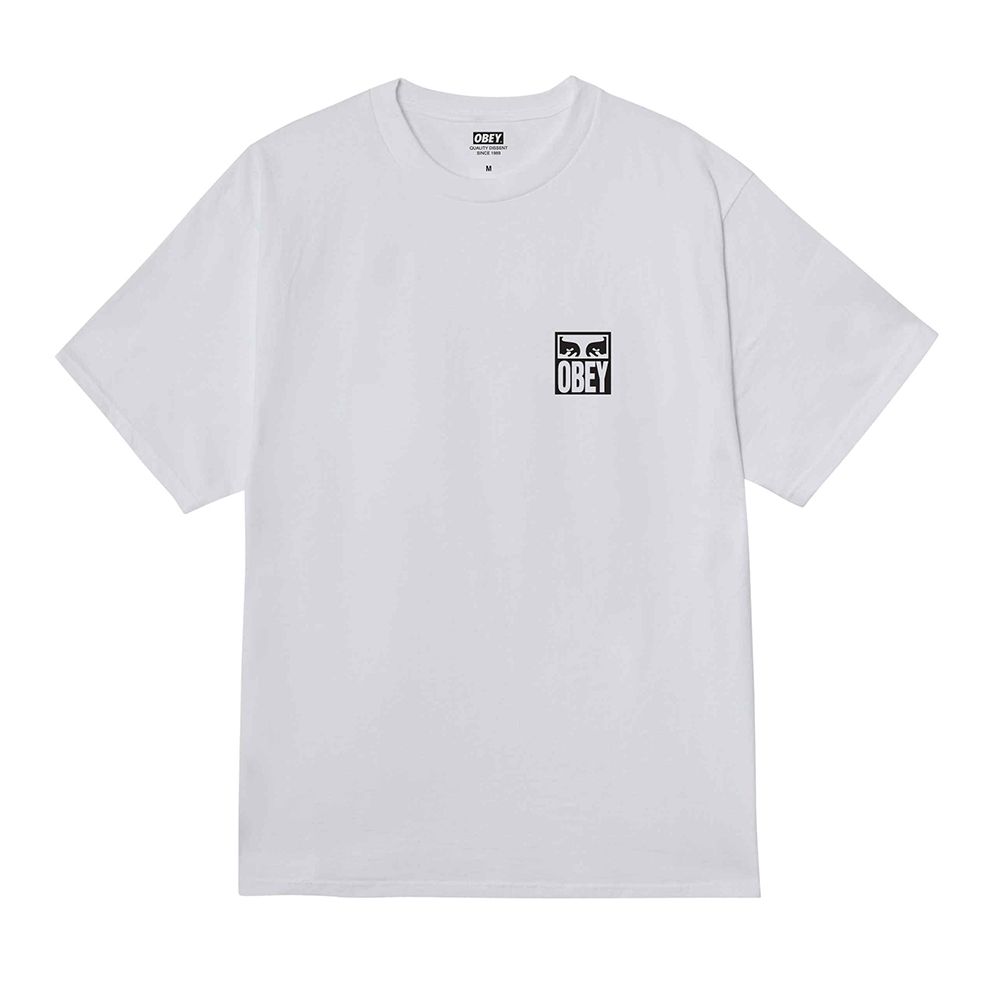 CAMISETA OBEY BOLD EYE WHITE | Mechanic