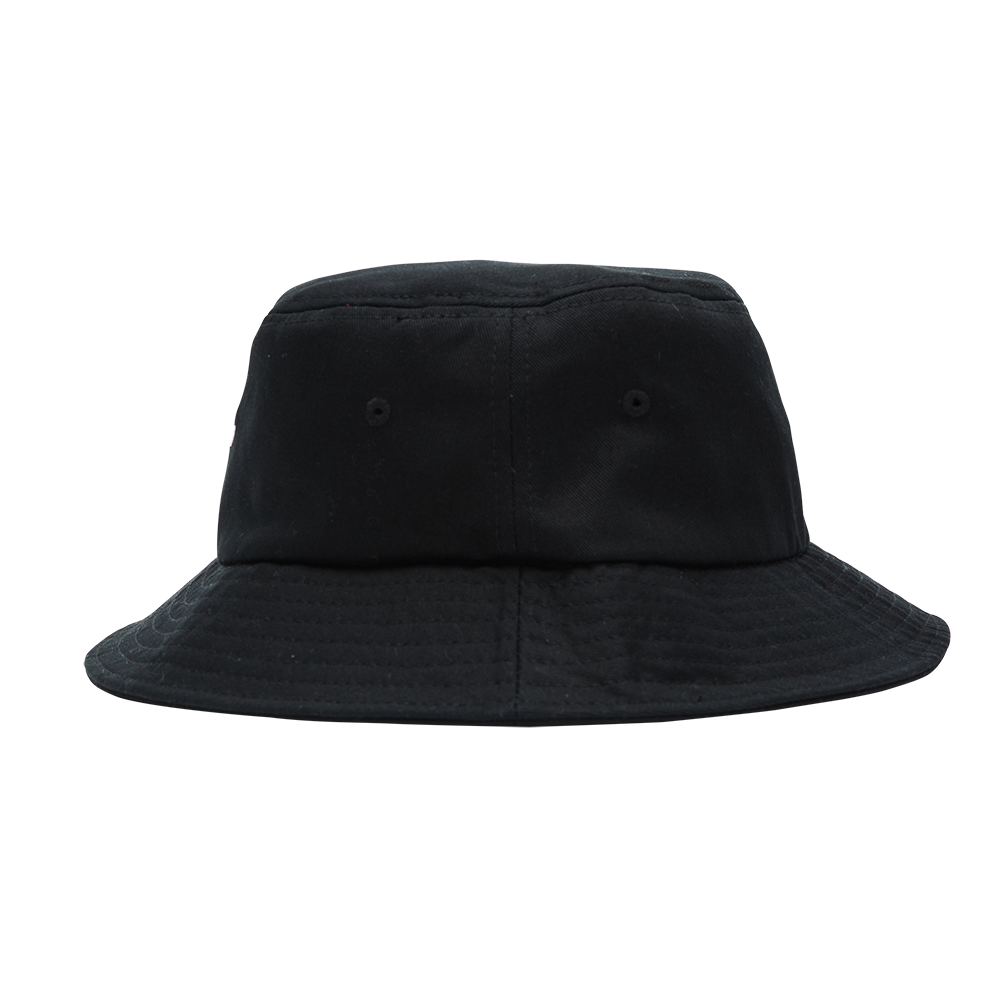 SOMBRERO BOLD TWILL BUCKET HAT BLACK | Mechanic