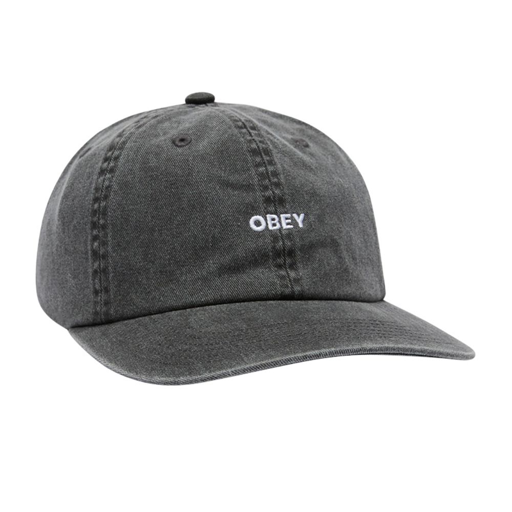 GORRA OBEY PIGMENT BOLD 6 PANEL STRAPBACK PIGMENT BLACK | Mechanic