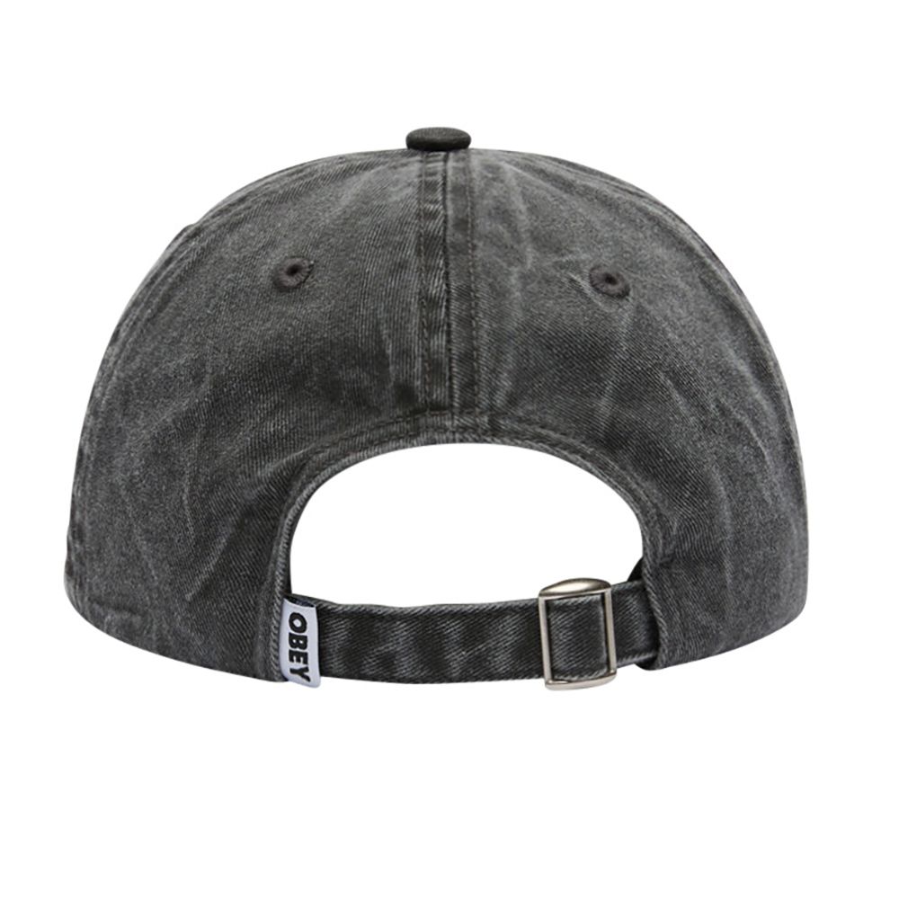 GORRA OBEY PIGMENT OBEY STUDIOS STRAPBACK PIGMENT BLACK | Mechanic