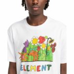 CAMISETA ELEMENT SNIFFING THE FLOWERS WHITE | Mechanic