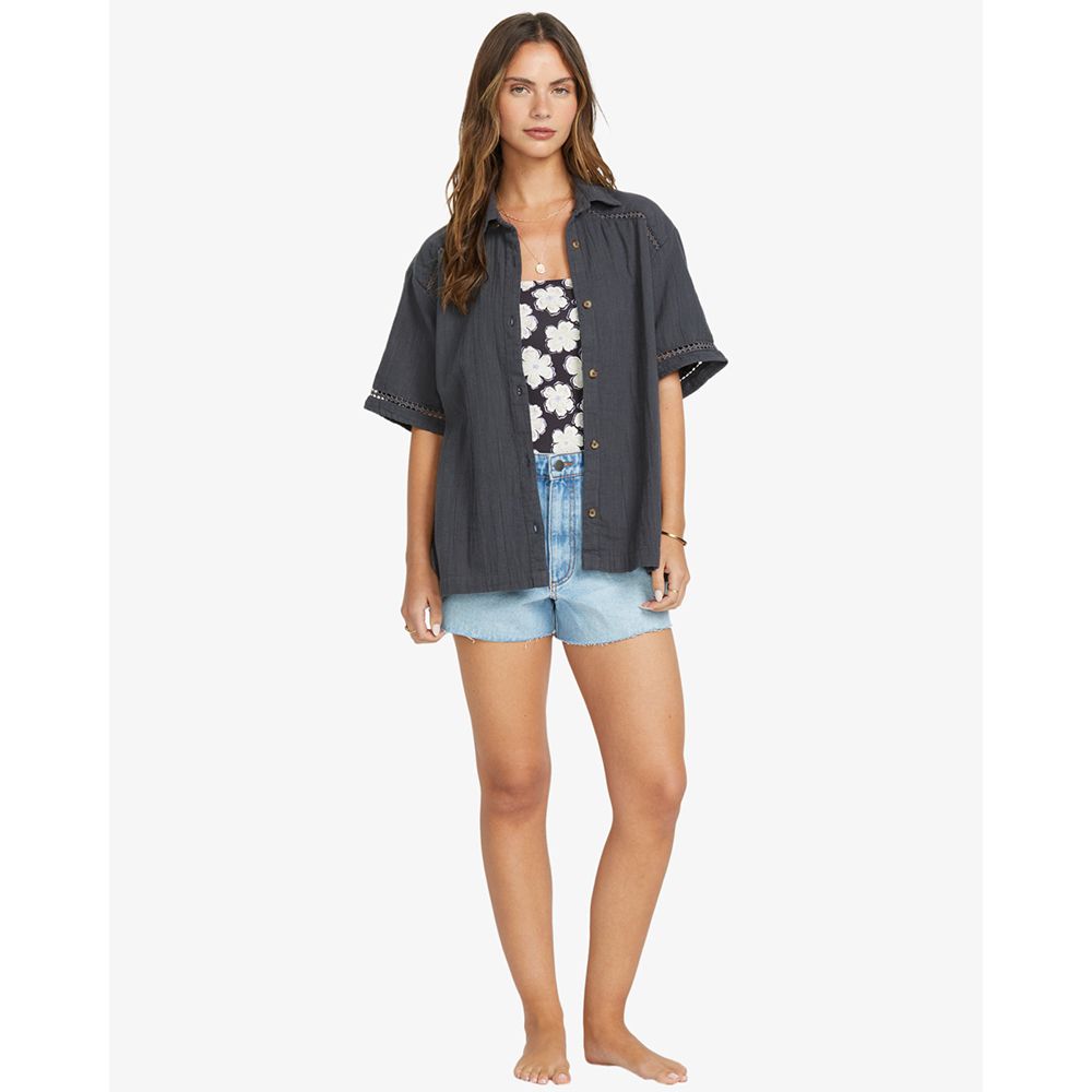 CAMISA BILLABONG SUMMERS END BLACK SAND | Mechanic