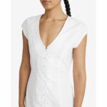 VESTIDOS RVCA UNDERSTATED MID WHITE. Mechanic Tienda de Ropa