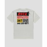 CAMISETA RVCA RESTO SERVICES WHITE. Mechanic Tienda de Ropa