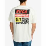 CAMISETA RVCA RESTO SERVICES WHITE. Mechanic Tienda de Ropa