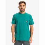 CAMISETA QUIKSILVER SALT WATER TEAL GREEN. Mechanic Tienda de Ropa