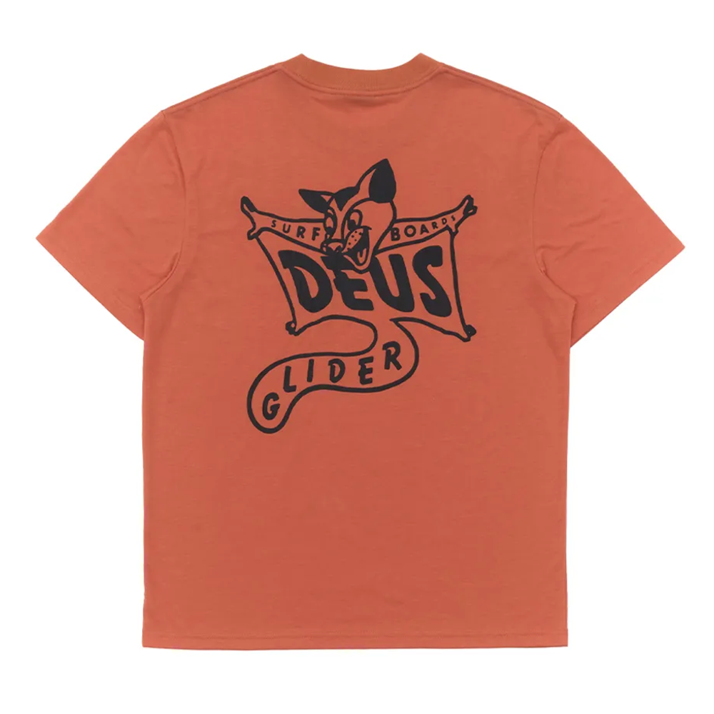 CAMISETA DEUS THE GLIDER TEE MANDARIN ORANGE | Mechanic