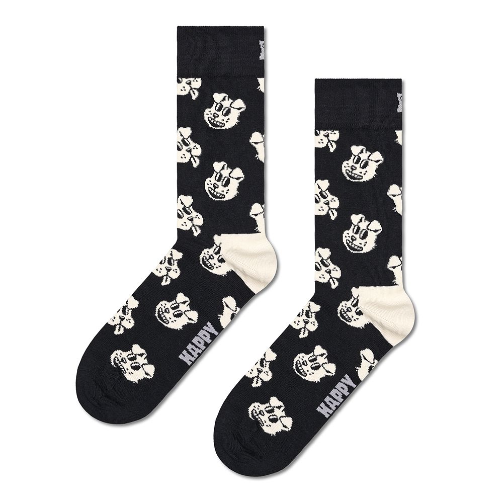 CALCETINES HAPPY SOCKS DOG SOCK BLACK | Mechanic