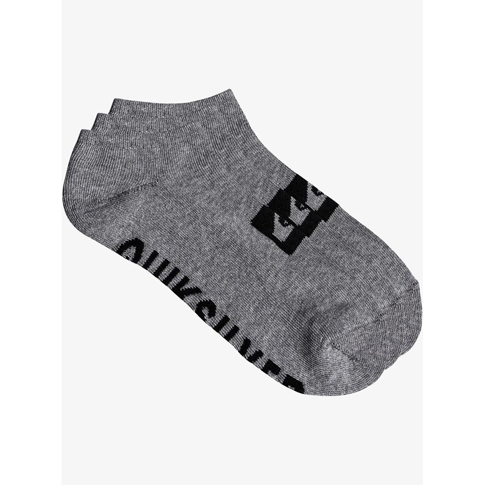 CALCETINES QUIKSILVER 3 ANKLE PACK ATHLETIC HEATHER | Mechanic