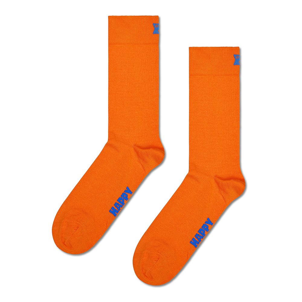 CALCETINES HAPPY SOCKS SOLID SOCK ORANGE | Mechanic