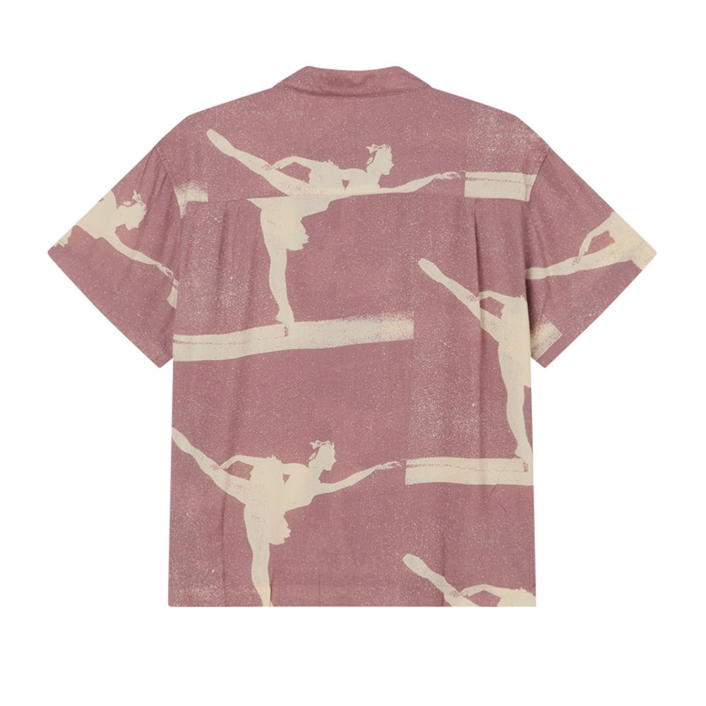 CAMISA OBEY JACQUES WOVEN BLACK MAUVE MULTI | Mechanic