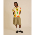 CAMISA OBEY KINNEY WOVEN CREAM MULTI. Mechanic Tienda de Ropa