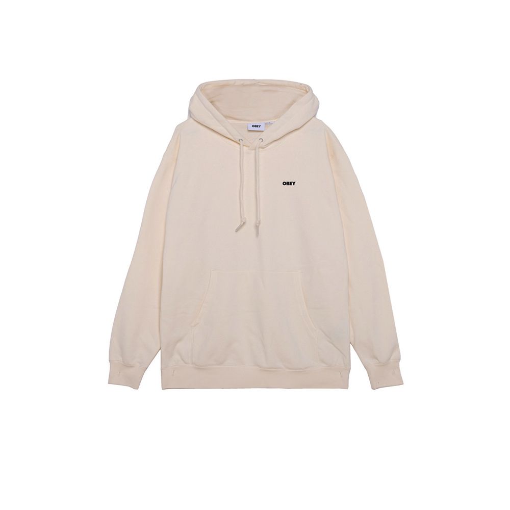 SUDADERA OBEY ICON STENCIL FLAME UNBLEACHED | Mechanic