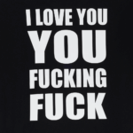 CAMISETA ILY FUCKIN FUCK TEE BLACK. Mechanic Tienda de Ropa