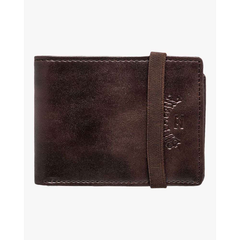 CARTERA BILLABONG LOCKED SLIM CHOCOLATE | Mechanic