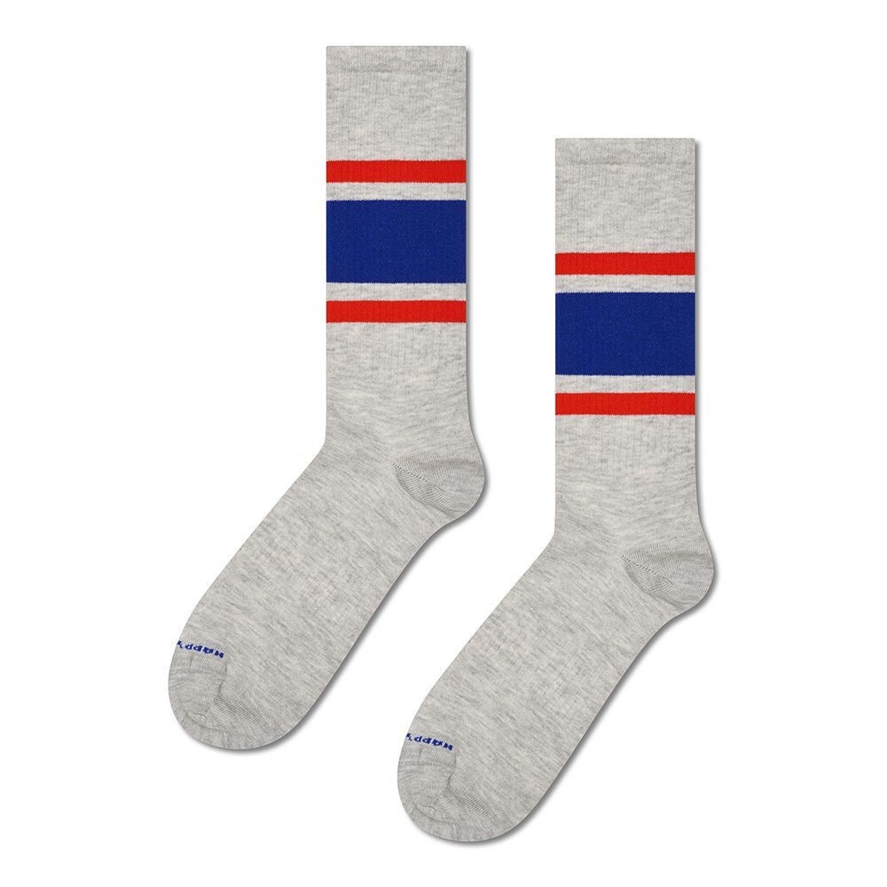 CALCETINES HAPPY SOCKS SIMPLE STRIPE SNEAKER SOCK | Mechanic