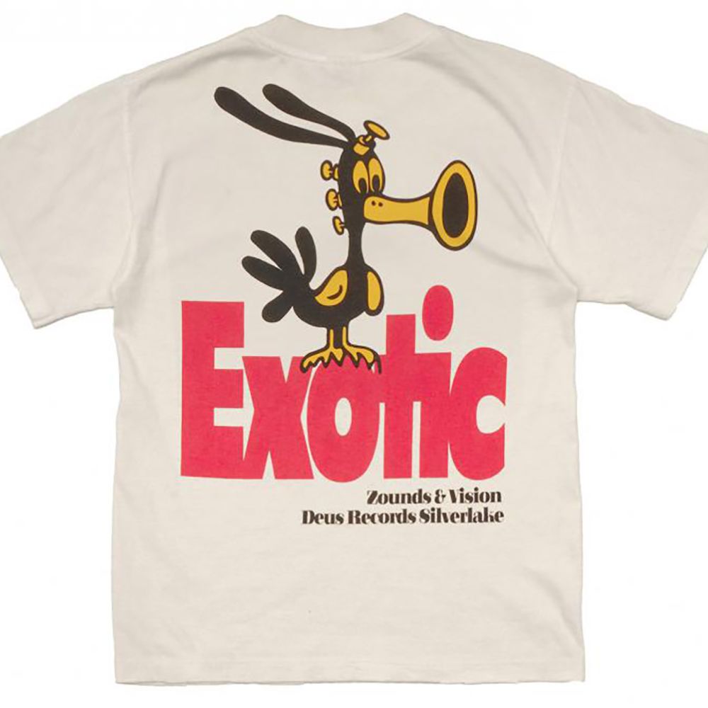 CAMISETA DEUS ZOUNDS TEE VINTAGE WHITE | Mechanic