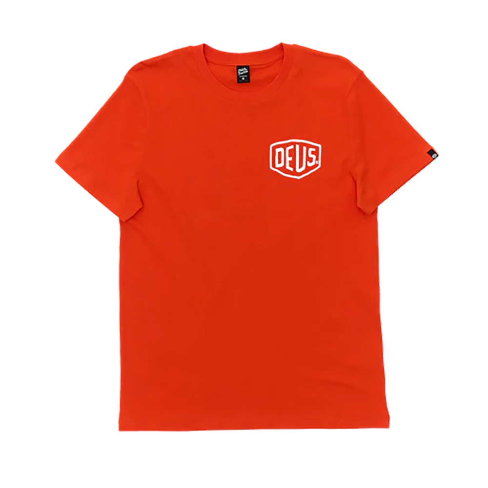 CAMISETA DEUS EX-MACHINA VENICE ADDRESS TANGERINE TANGO | Mechanic