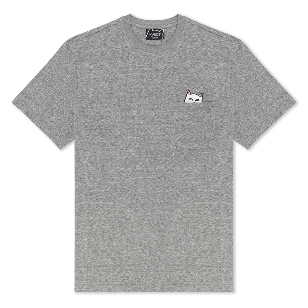 CAMISETA LORD NERMAL POCKET TEE HEATHER GREY | Mechanic