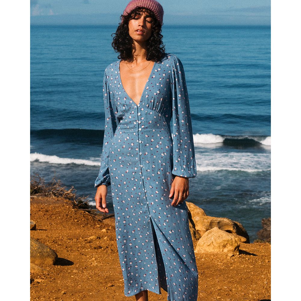 VESTIDO BILLABONG COOL NIGHT BLUE SHADOW | Mechanic