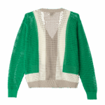 REBECA OBEY ANDERSON 60´S CARDIGAN GREEN MULTI. Mechanic Tienda de Ropa