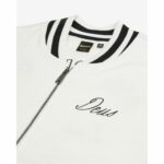 CHAQUETA DEUS EX-MACHINA PATRON FLEECE BOMBER VINTAGE WHITE. Mechanic Tienda de Ropa