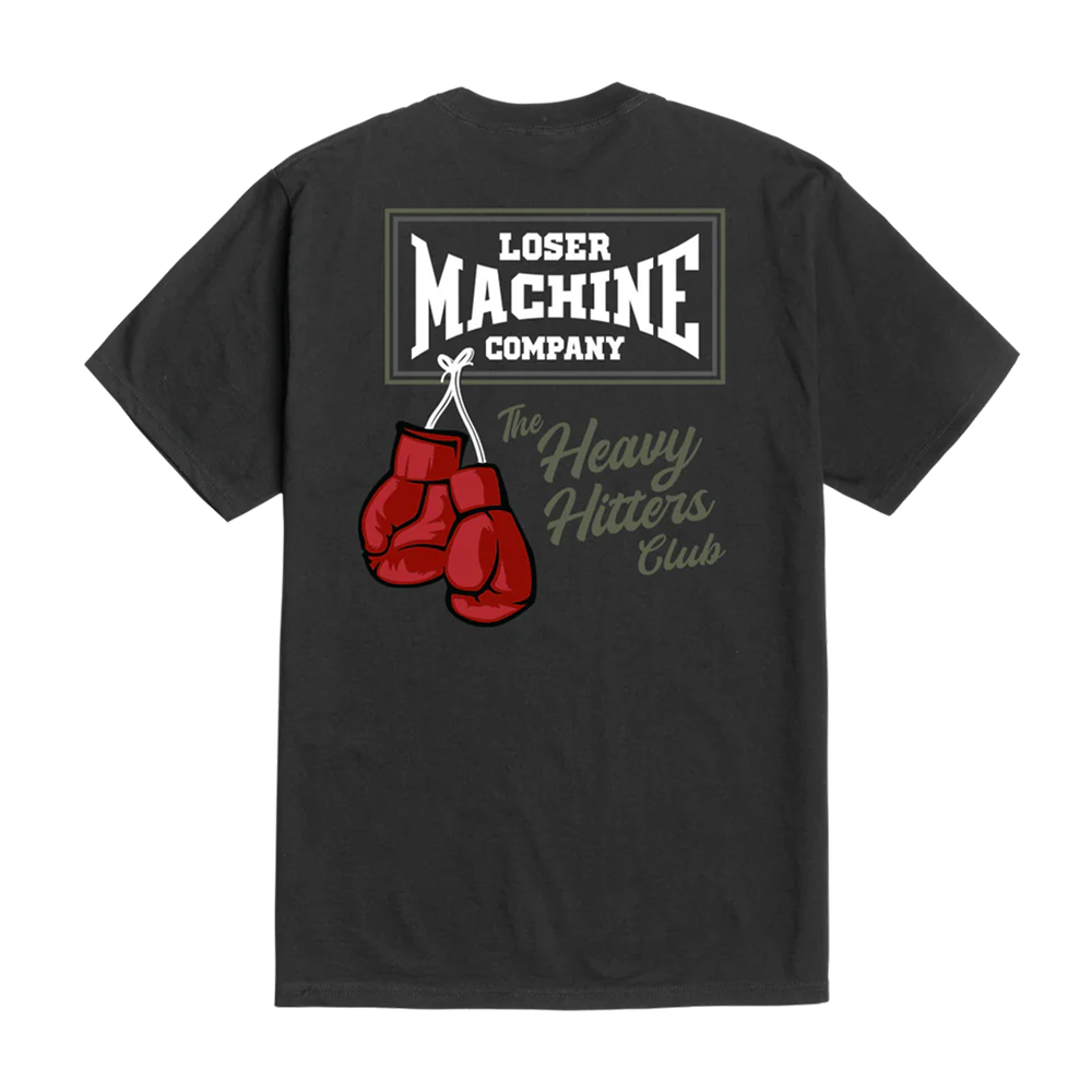 CAMISETA LOSER MACHINE IN THE RING BLACK | Mechanic