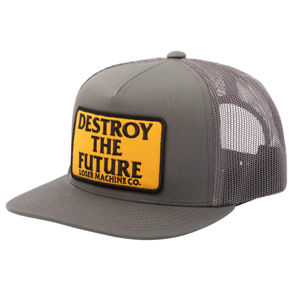 GORRA LOSER MACHINE DESTROY TRUCKER CHARCOAL | Mechanic