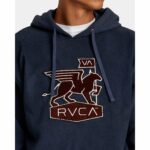 SUDADERA RVCA GRIFFIN FLEECE MOODY BLUE | Mechanic