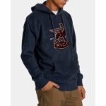 SUDADERA RVCA GRIFFIN FLEECE MOODY BLUE | Mechanic