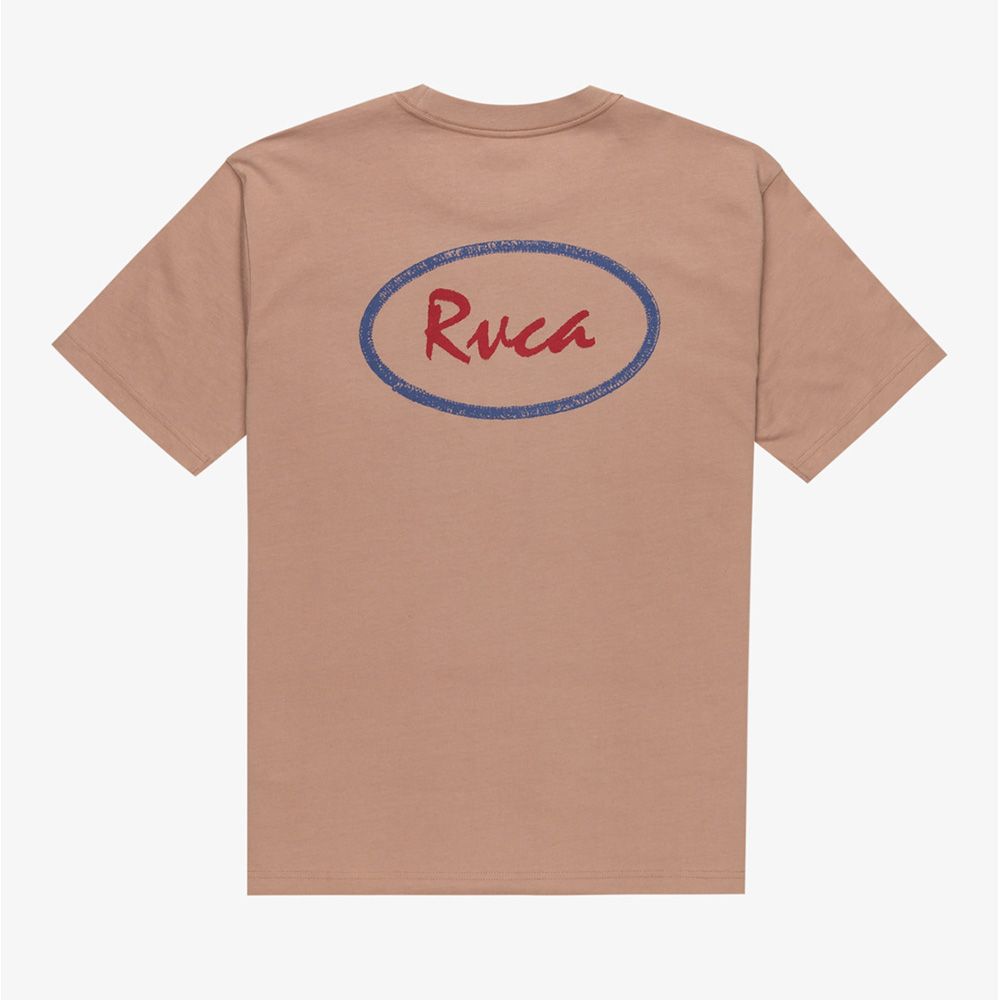 CAMISETA RVCA LOGO SONORA BROWN | Mechanic