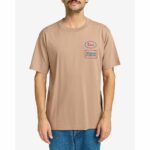 CAMISETA RVCA LOGO SONORA BROWN. Mechanic Tienda de Ropa