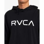 SUDADERA RVCA BIG RVCA HOODIE BLACK. Mechanic Tienda de Ropa