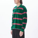 POLO OBEY HOLSTIEN VELOUR AVENTURINE GREEN MULTI. Mechanic Tienda de Ropa