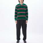 POLO OBEY HOLSTIEN VELOUR AVENTURINE GREEN MULTI. Mechanic Tienda de Ropa